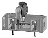 Crankshaft drivetrain with two connection points to the slide; driven from center.  - 2 Point Straight Side Photo Gallery